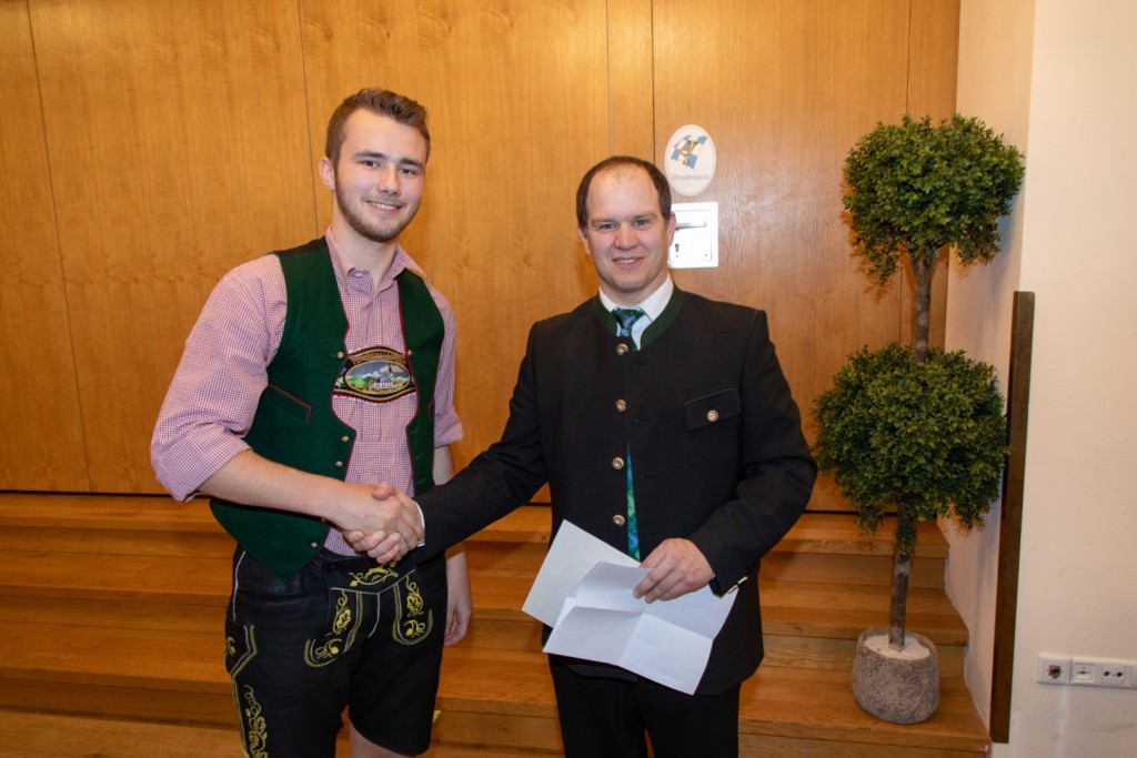 Ehrungen der Prüflinge.