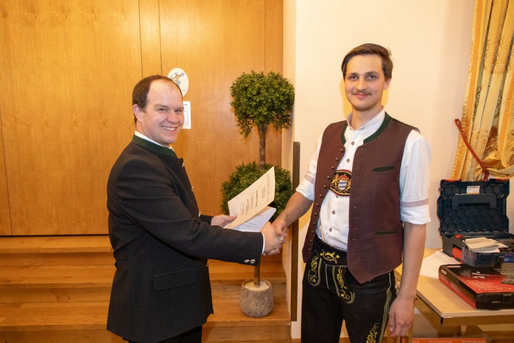 Ehrungen der Prüflinge.